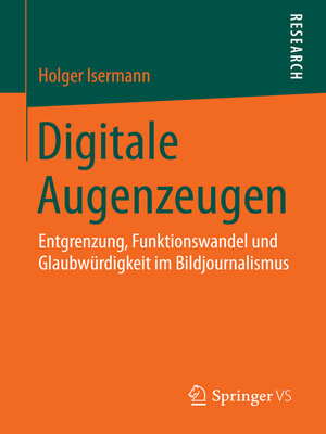 cover image of Digitale Augenzeugen